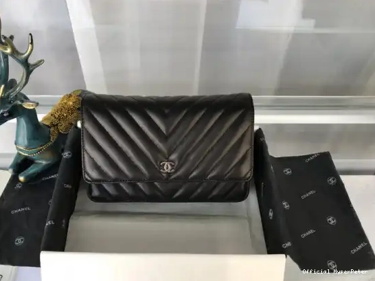 Hyper Peter Silver Gold  CHANEL Lambskin Hardware Flap Bag With  0517